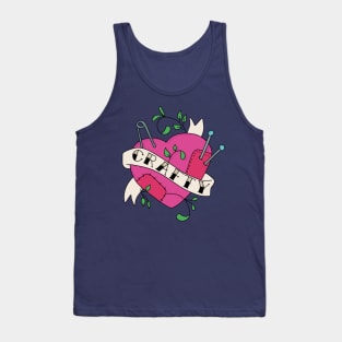 My Heart is Crafty Tank Top